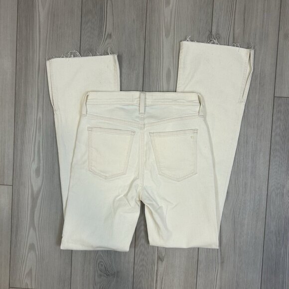 NWT Madewell Size 25 Kick Out Full-Length Jeans Vintage Canvas N0641 - Picture 11 of 16